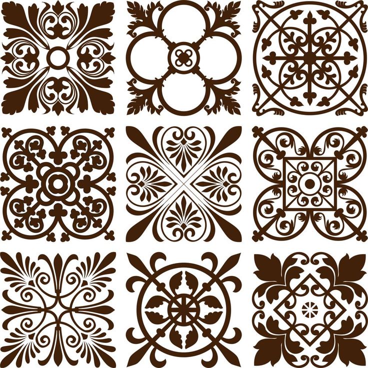 Detail Ornament Vector Free Download Nomer 28