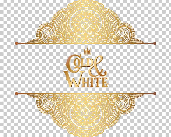 Detail Ornament Vector Png Gold Nomer 43