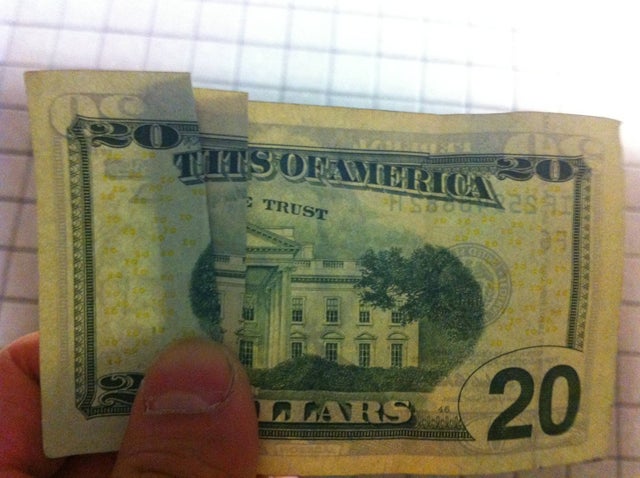 Detail Osama 20 Dollar Bill Nomer 17