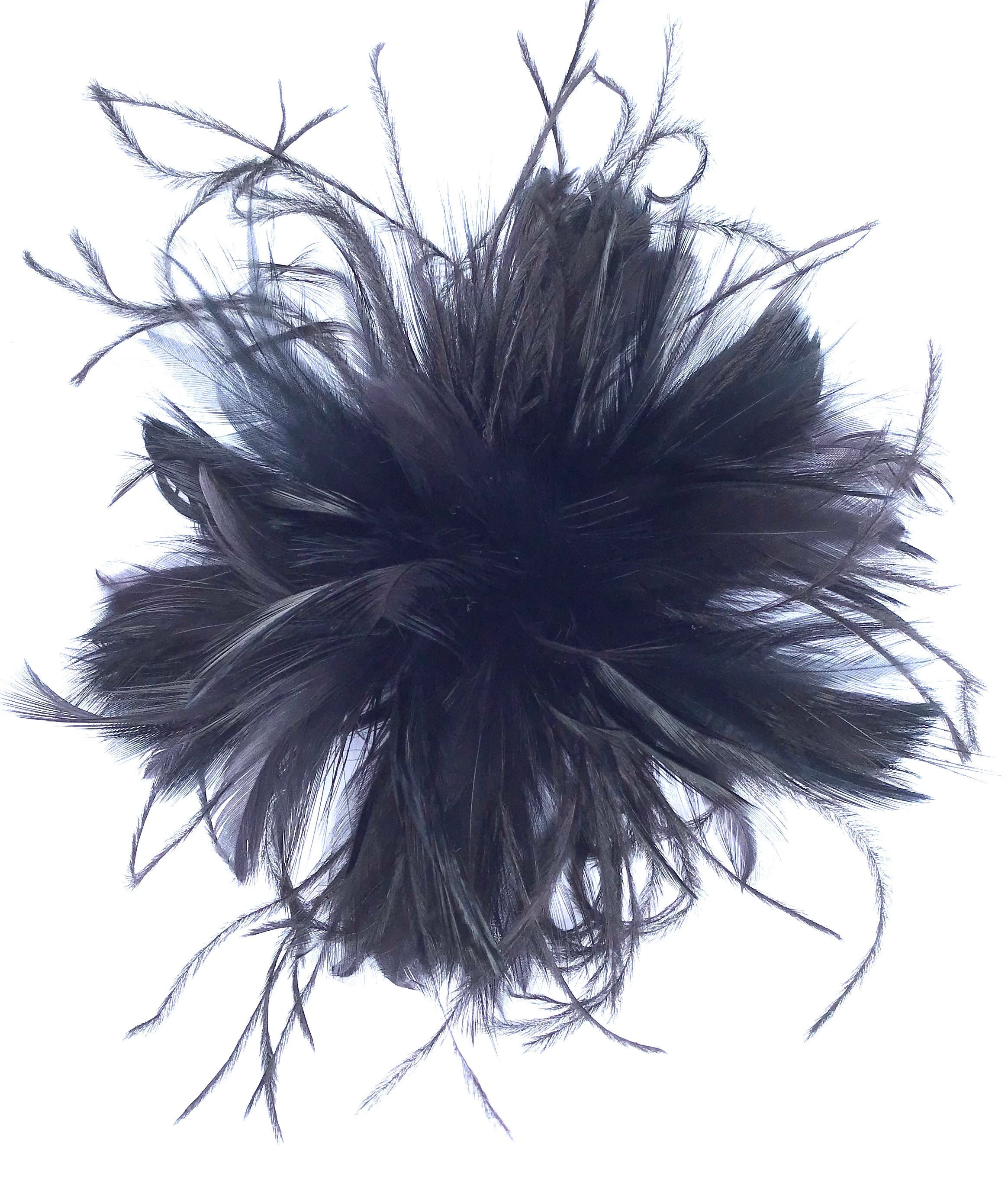 Download Ostrich Feather Hair Clip Nomer 12