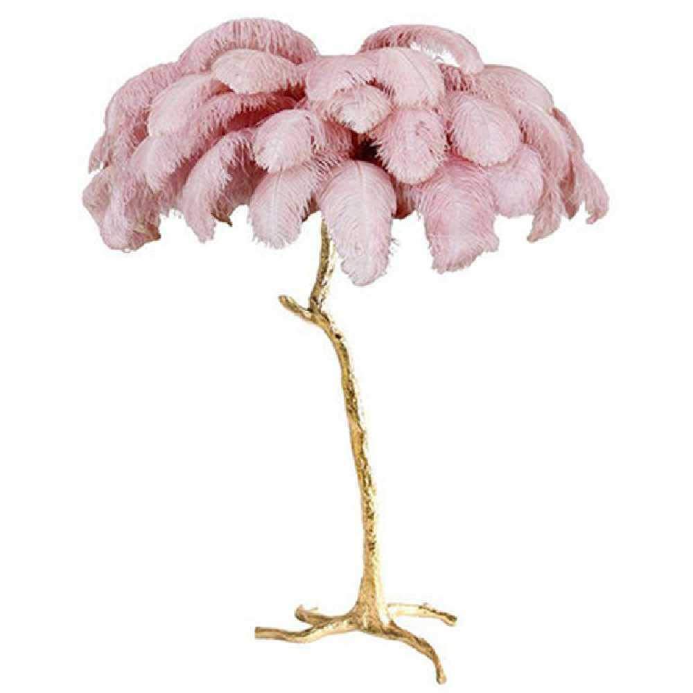 Detail Ostrich Feather Lamp Nomer 45