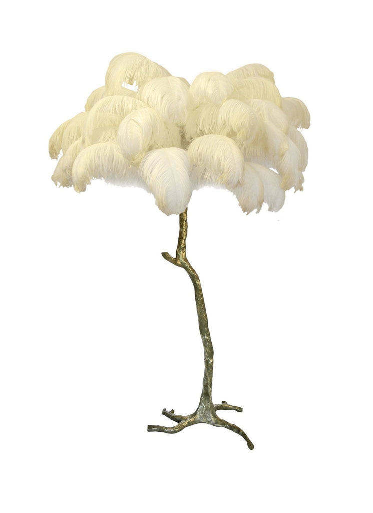 Detail Ostrich Feather Lamp Nomer 6