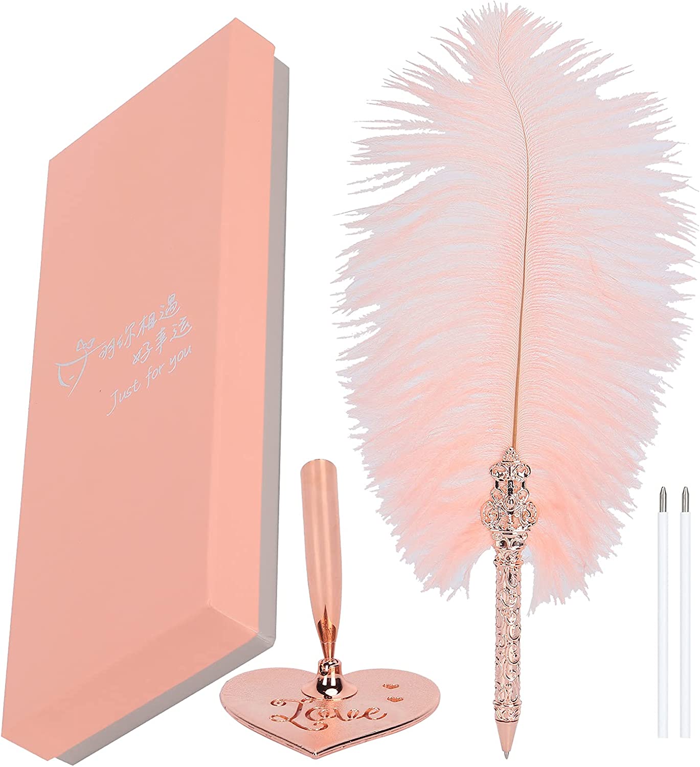 Detail Ostrich Feather Pen Nomer 20