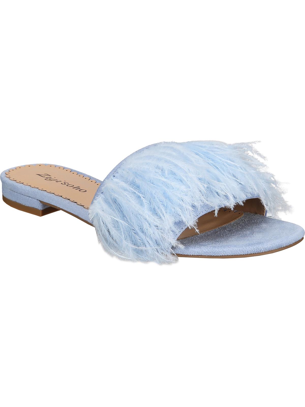 Detail Ostrich Feather Sandals Nomer 49