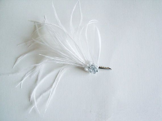 Detail Ostrich Feathers Hair Clips Nomer 20