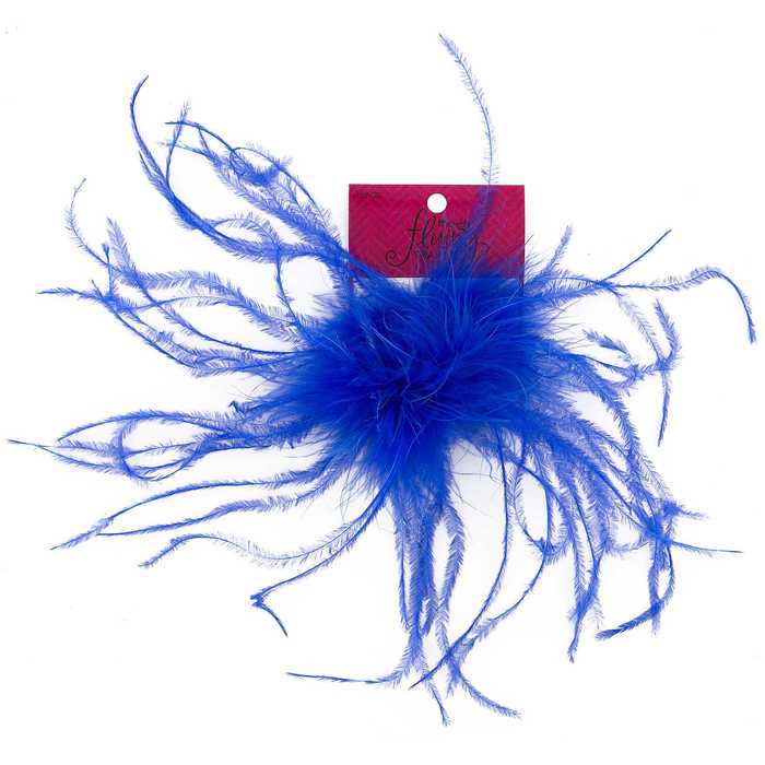 Detail Ostrich Feathers Hair Clips Nomer 24