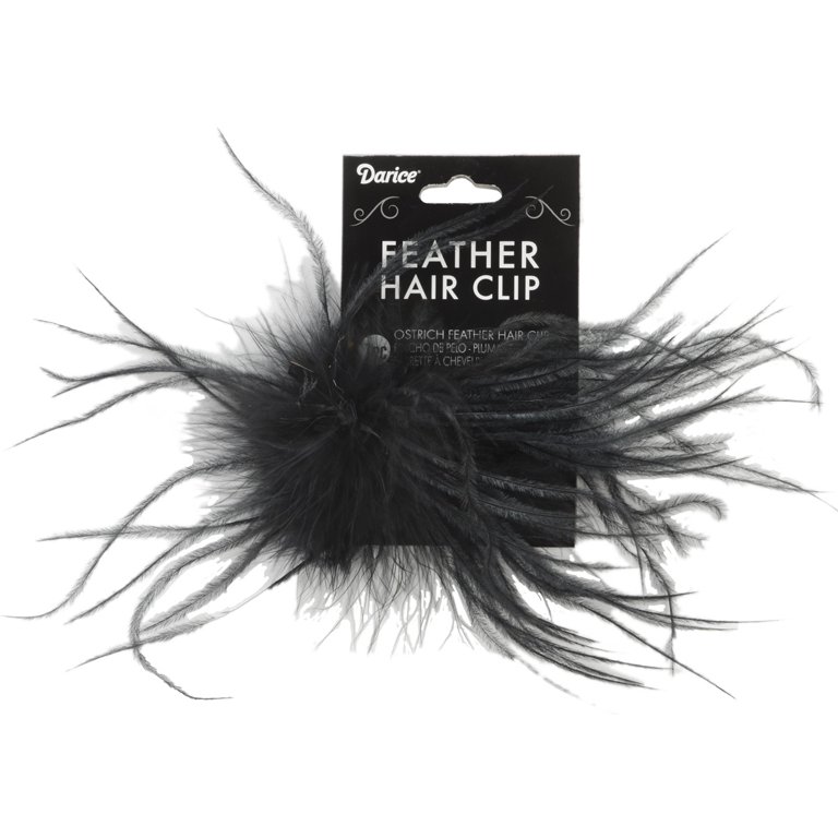 Detail Ostrich Feathers Hair Clips Nomer 25