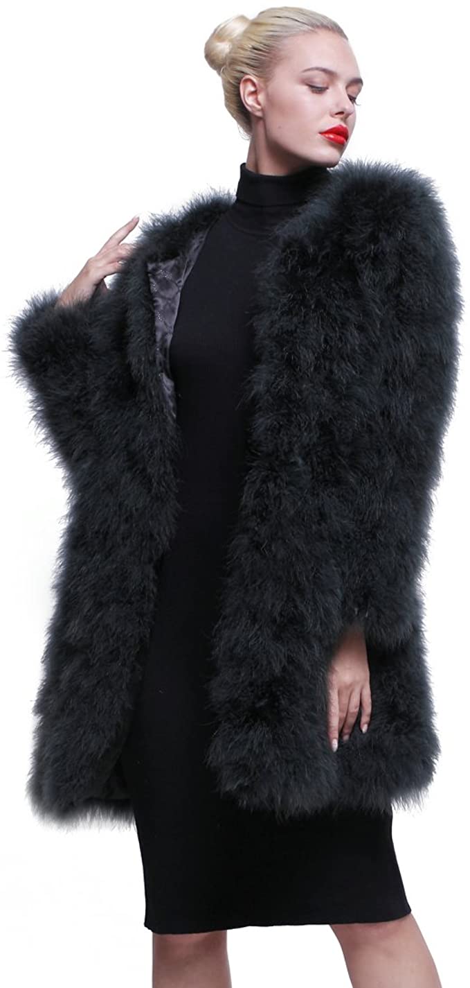 Ostrich Fur Coat - KibrisPDR