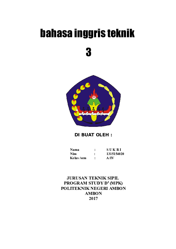 Detail Logo Politeknik Negeri Ambon Nomer 7