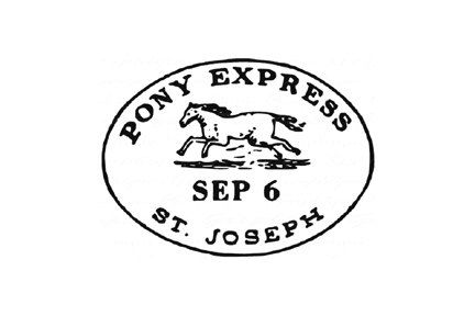 Detail Logo Pony Express Nomer 35