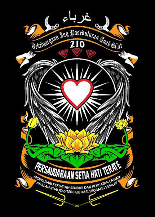 Detail Logo Psht Hati Bersinar Nomer 20