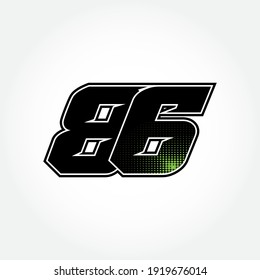 Detail Logo Racing Start Keren Nomer 28