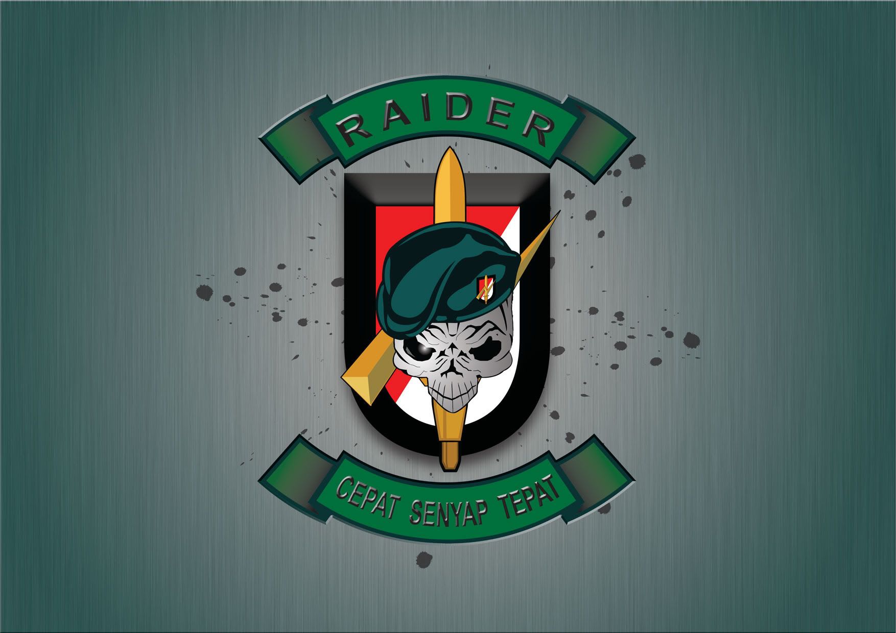 Detail Logo Raider Tni Nomer 2