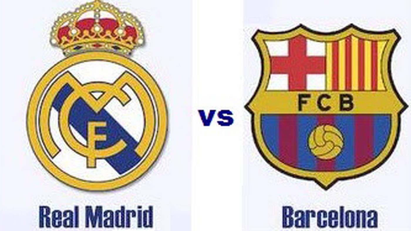 Detail Logo Real Madrid Vs Barcelona Nomer 2