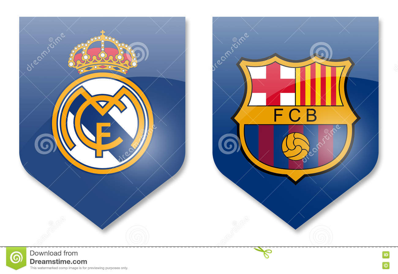 Detail Logo Real Madrid Vs Barcelona Nomer 14