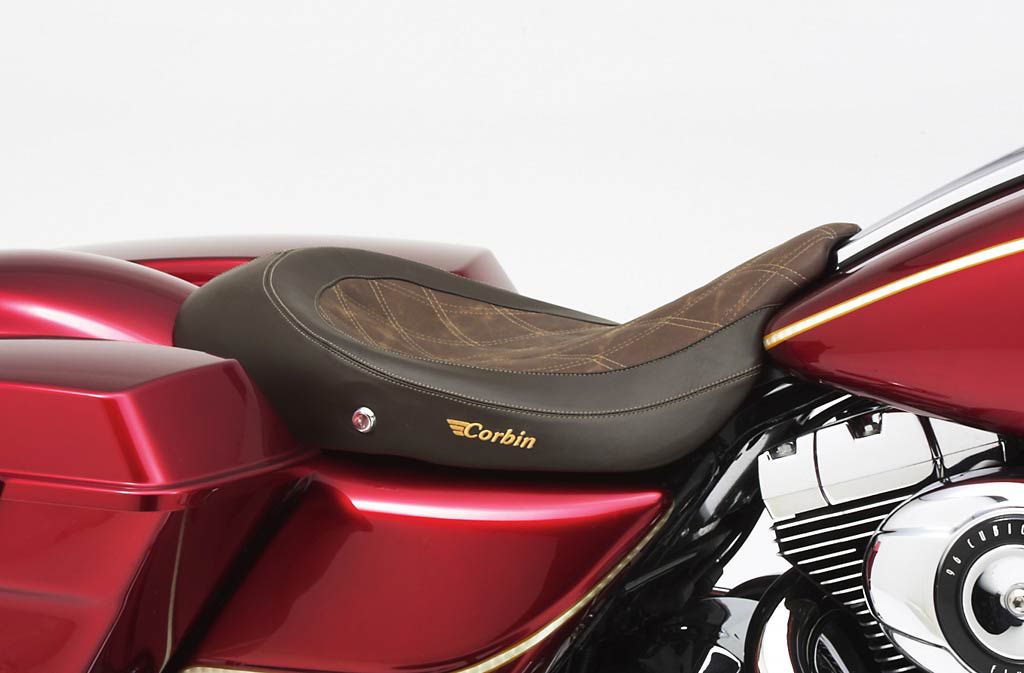 Detail Ostrich Skin Motorcycle Seat Nomer 21