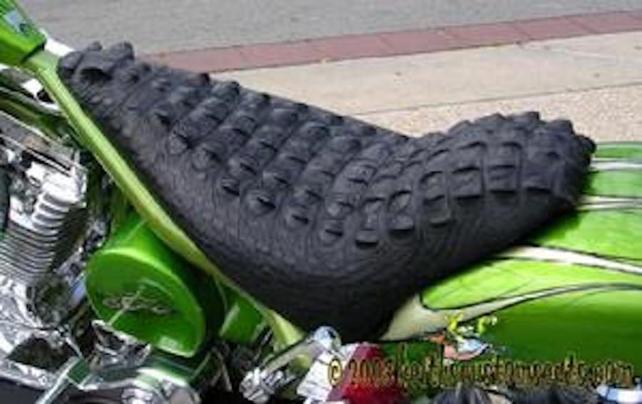 Detail Ostrich Skin Motorcycle Seats Nomer 3