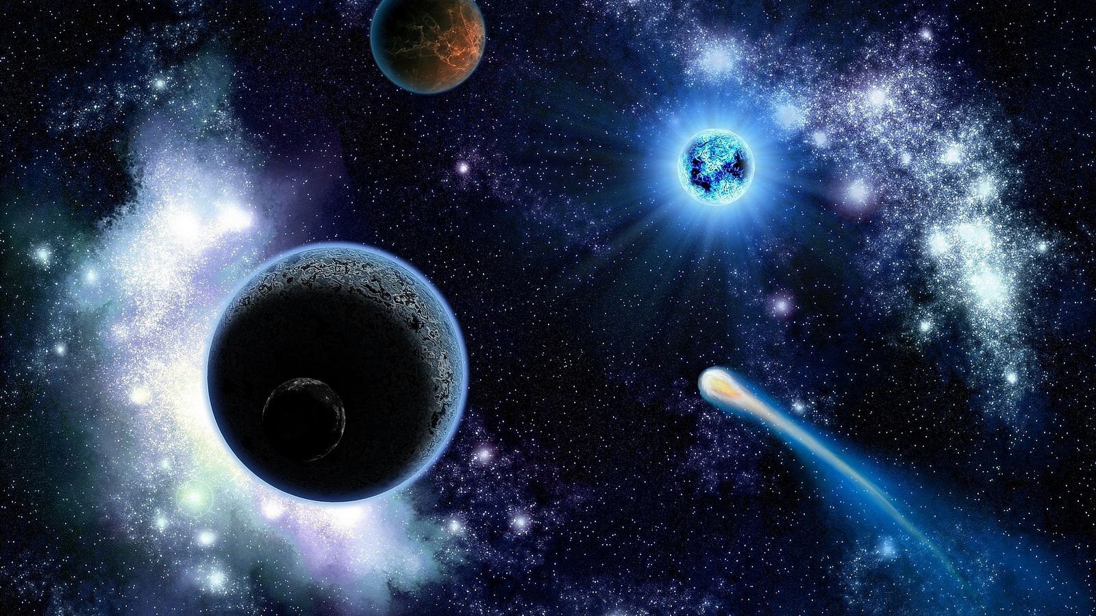 Detail Outer Space Background Nomer 10