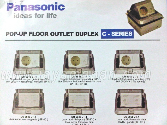 Detail Outlet Stop Kontak Nomer 40