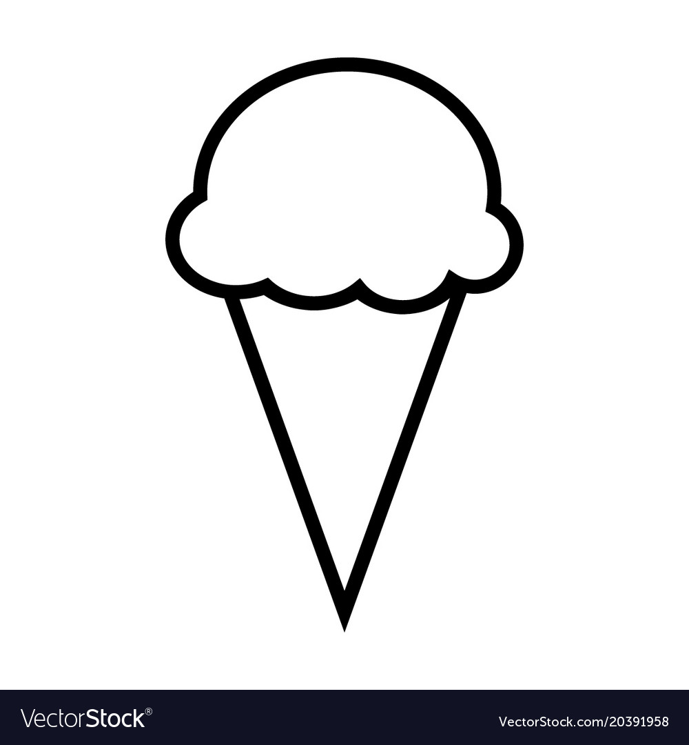 Detail Outline Gambar Ice Cream Nomer 2