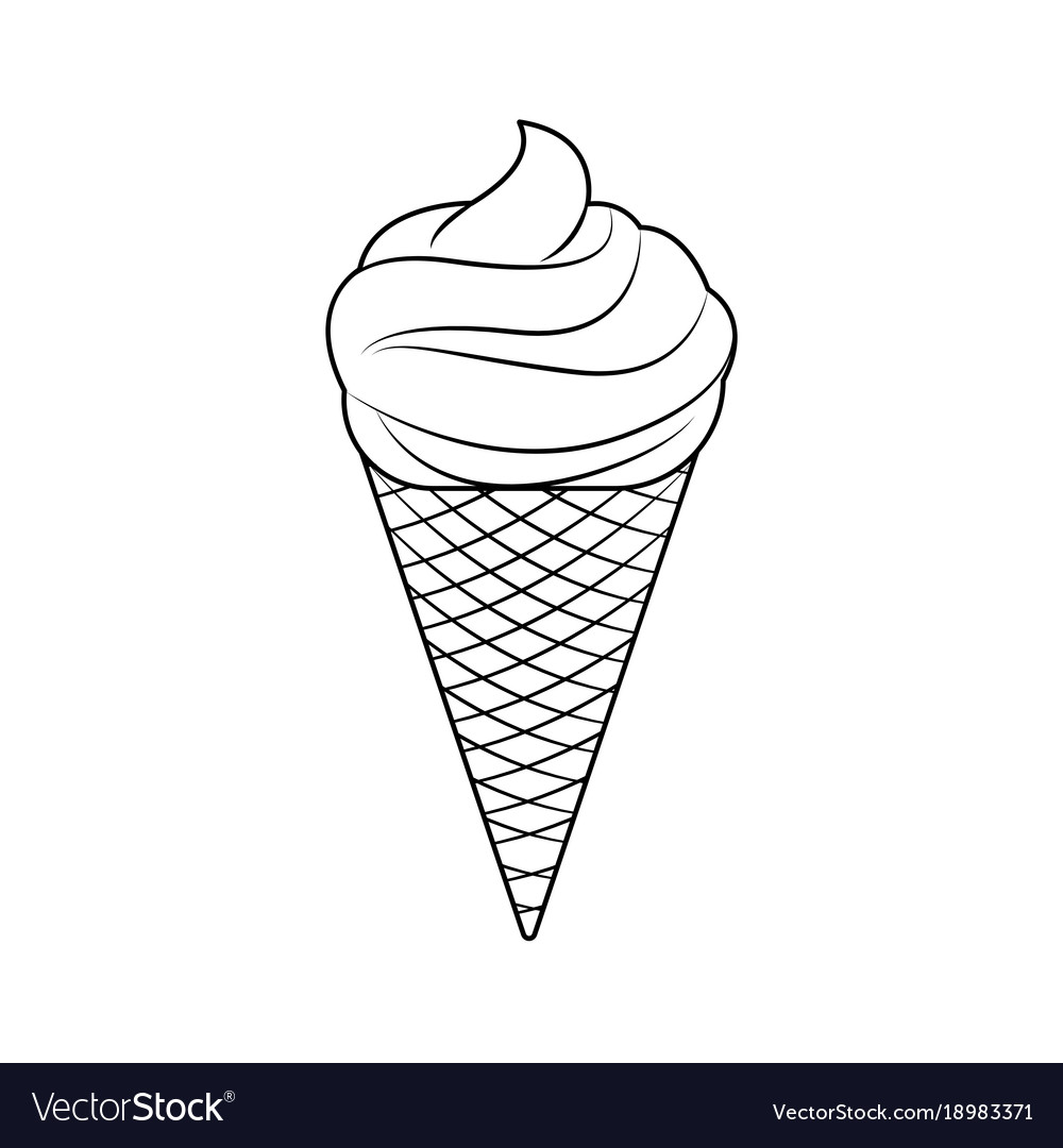 Detail Outline Gambar Ice Cream Nomer 14