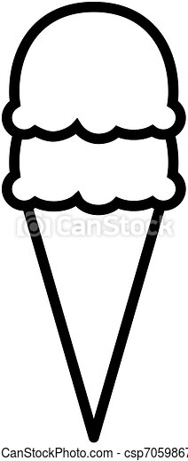 Detail Outline Gambar Ice Cream Nomer 19