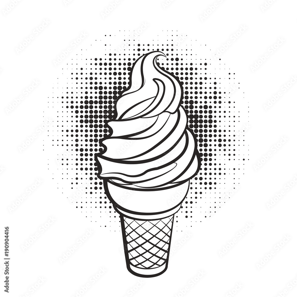 Detail Outline Gambar Ice Cream Nomer 43