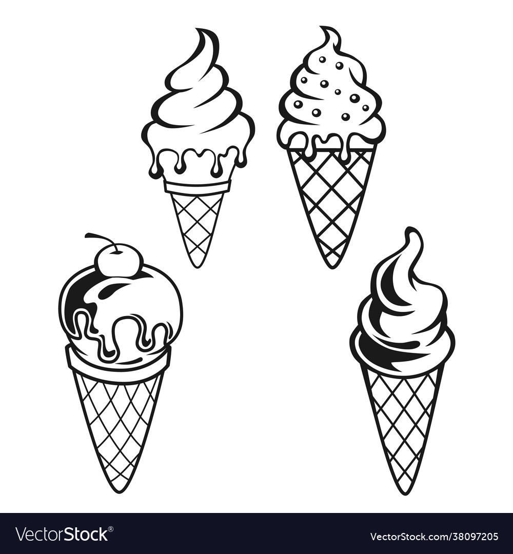 Detail Outline Gambar Ice Cream Nomer 54