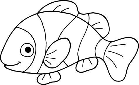 Detail Outline Gambar Ikan Nomer 17