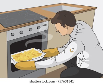 Detail Oven Clipart Nomer 32