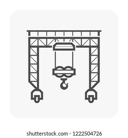 Detail Overhead Crane Icon Nomer 17