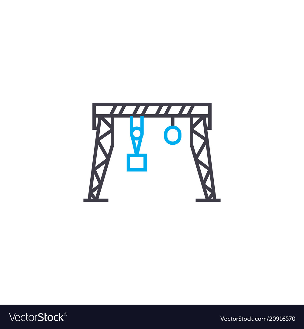 Detail Overhead Crane Icon Nomer 39