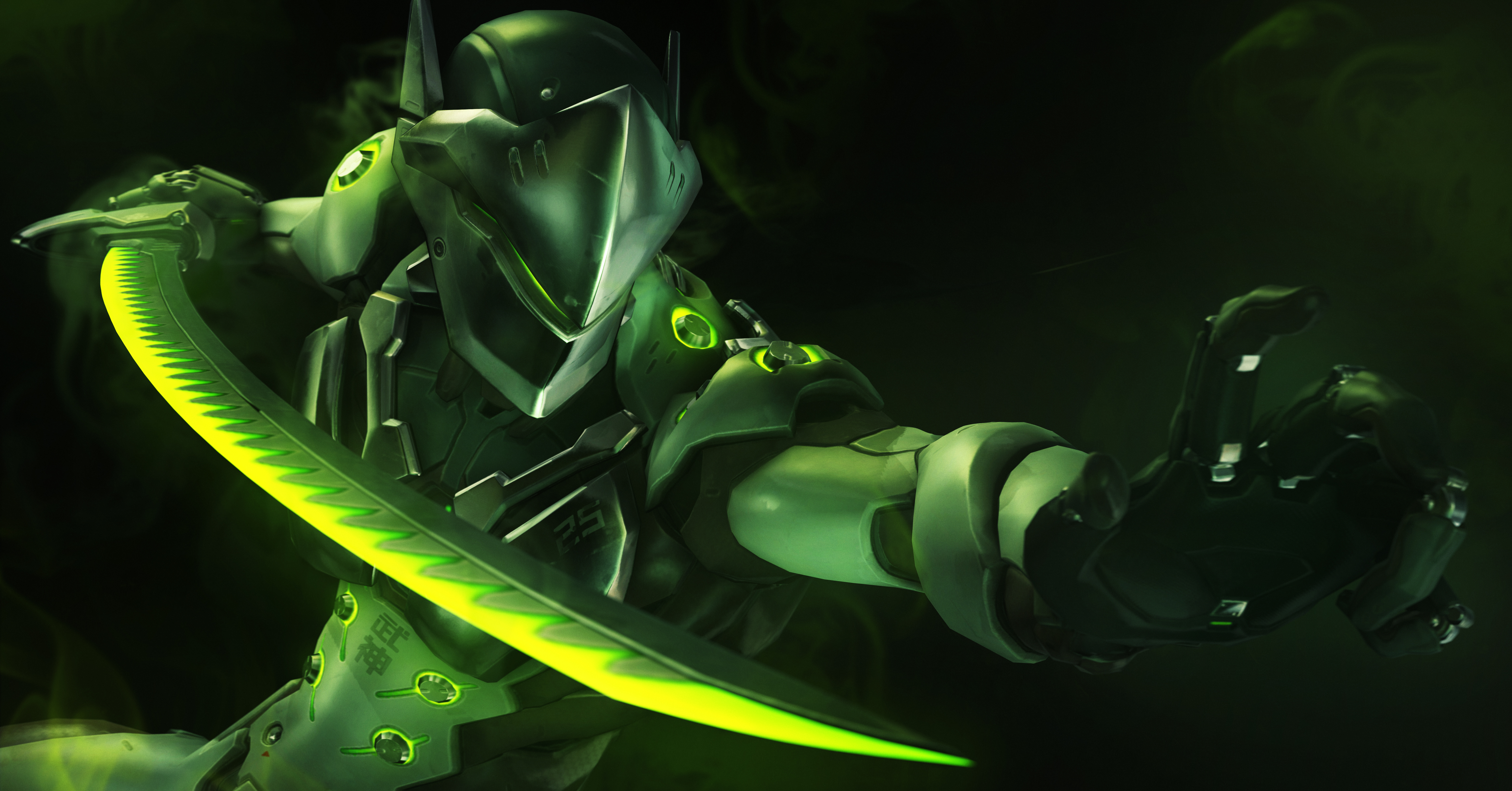 Detail Overwatch Genji Wallpaper Nomer 20