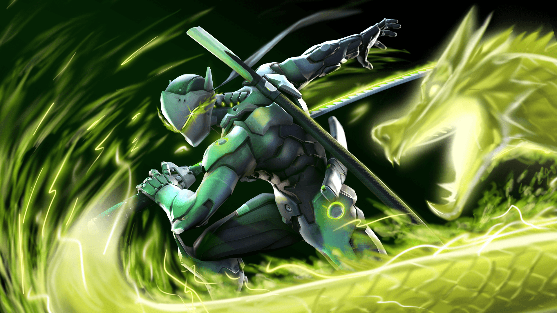 Detail Overwatch Genji Wallpaper Nomer 6