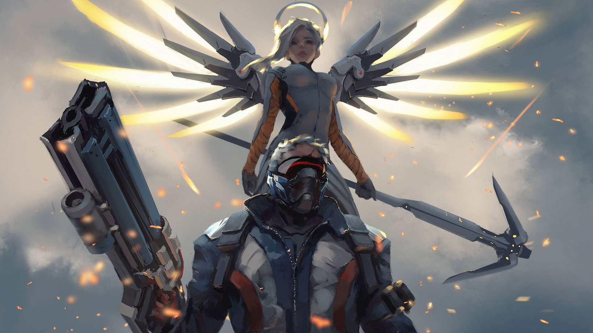 Detail Overwatch Wallpaper 1920x1080 Nomer 39