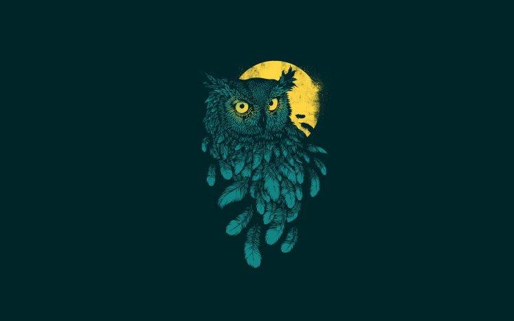 Detail Owl Art Wallpaper Nomer 22