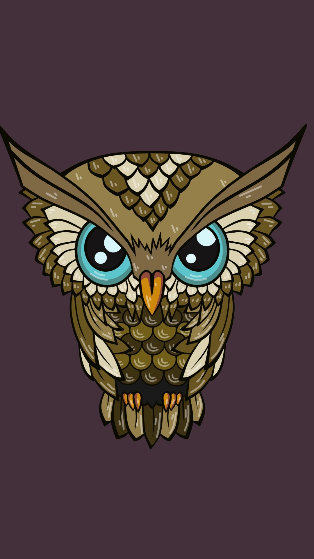 Download Owl Cartoon Wallpaper Nomer 17