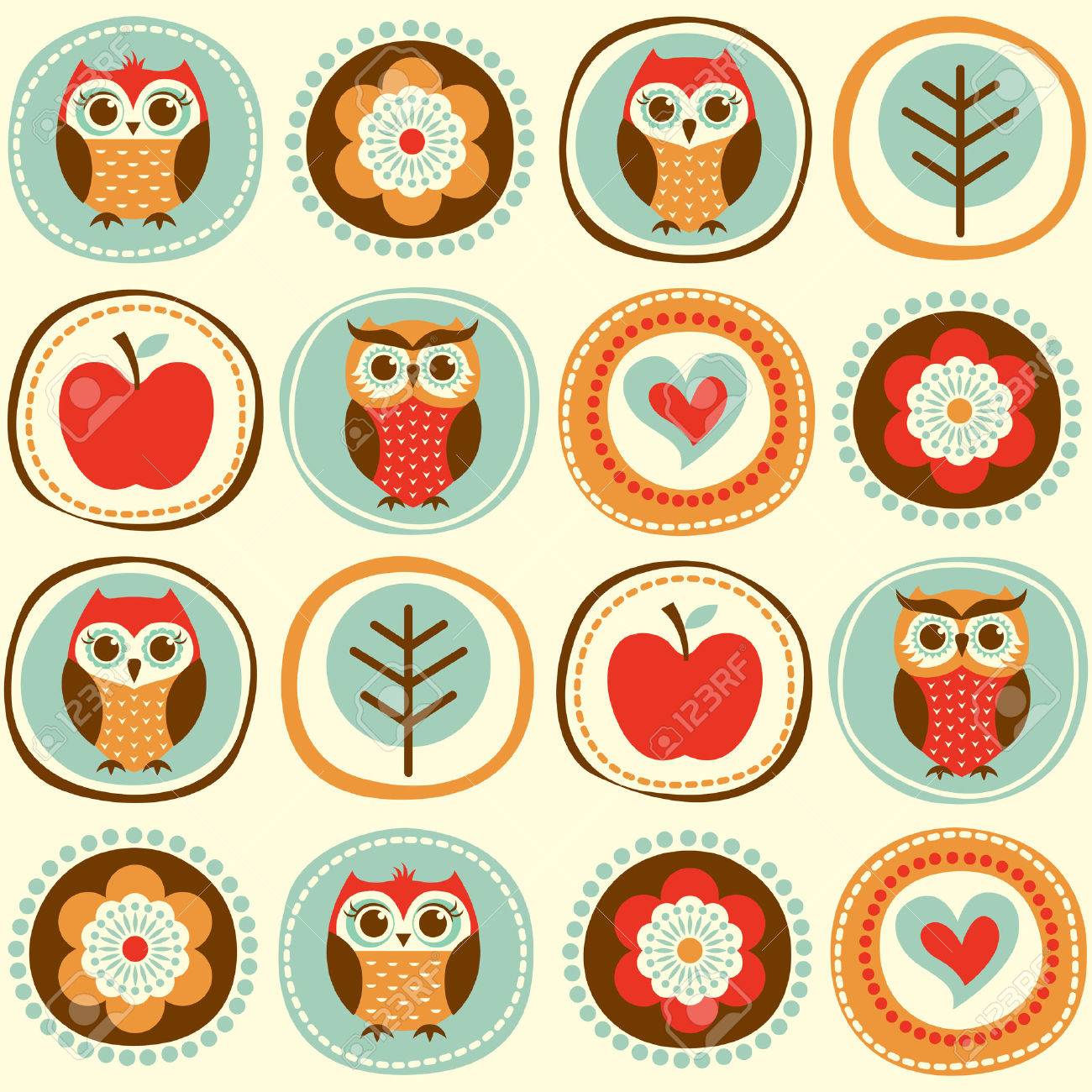 Detail Owl Cartoon Wallpaper Nomer 25