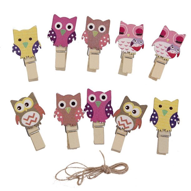 Detail Owl Clothespins Nomer 40