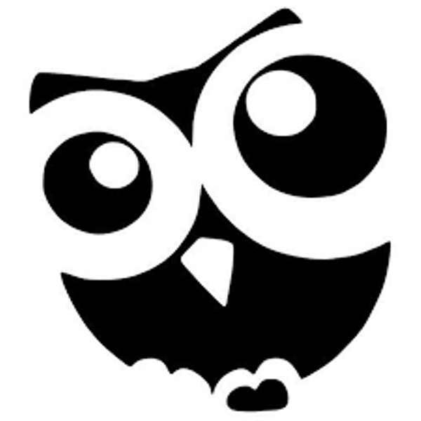 Download Owl Hitam Putih Nomer 30