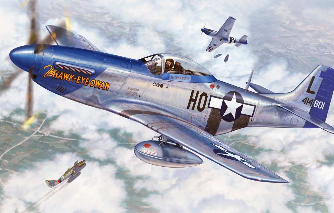 Detail P 51 Mustang Background Nomer 15