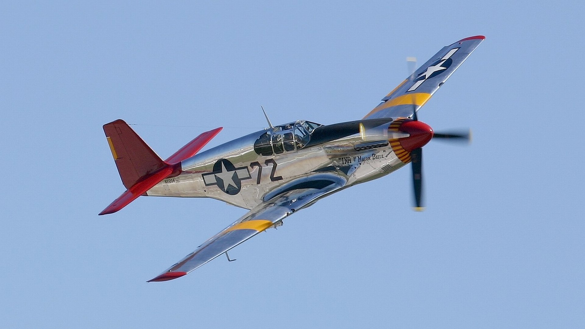 Detail P 51 Mustang Background Nomer 35
