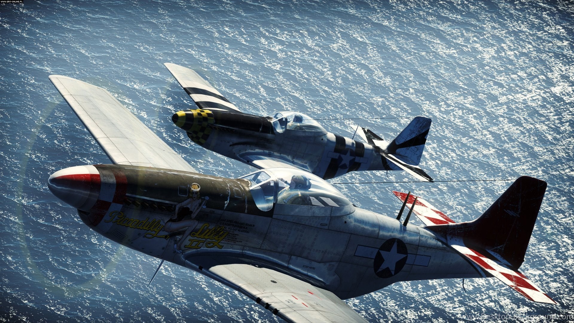 Detail P 51 Mustang Background Nomer 38