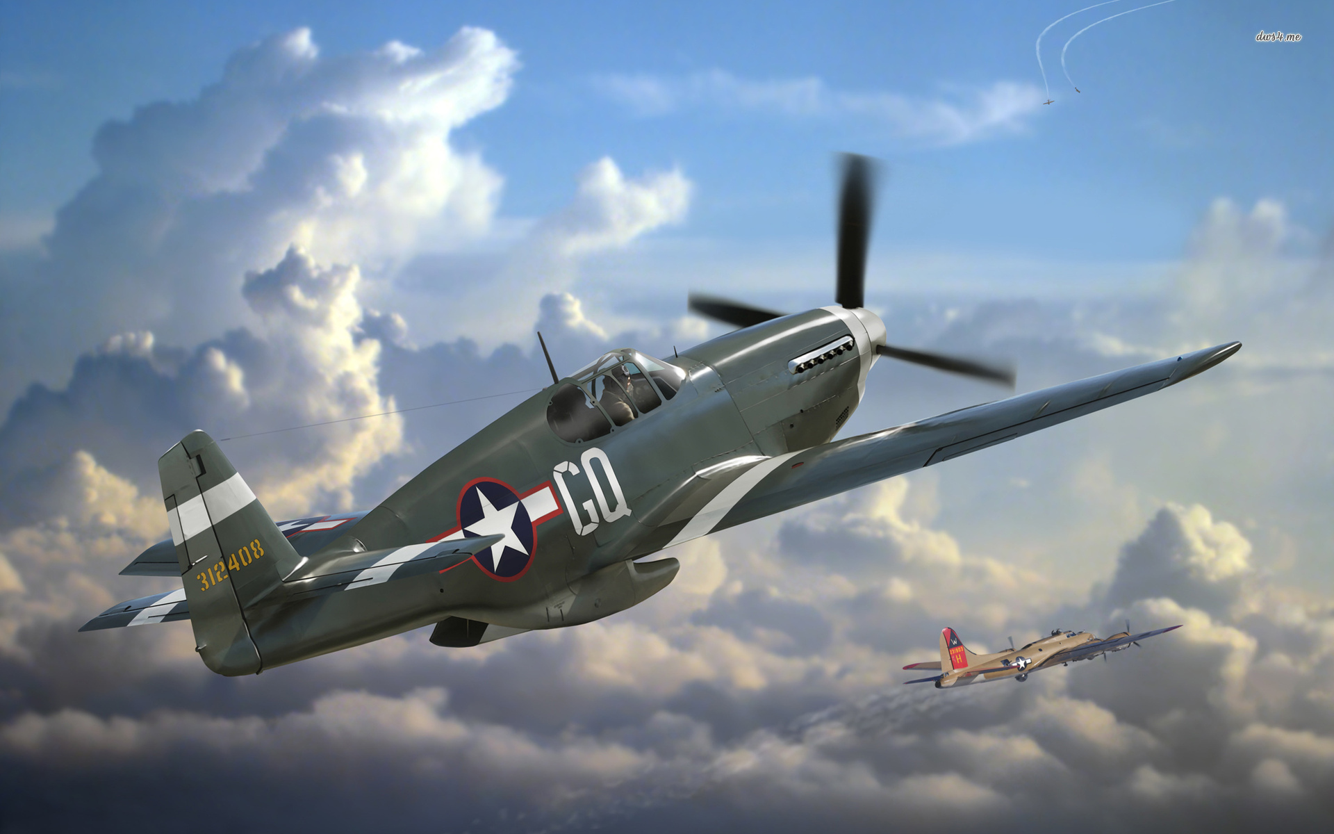 Detail P 51 Mustang Background Nomer 39