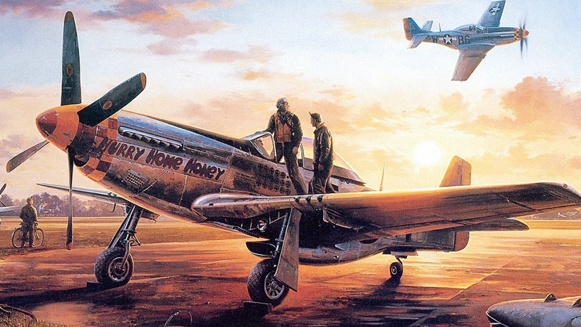 Detail P 51 Mustang Background Nomer 5