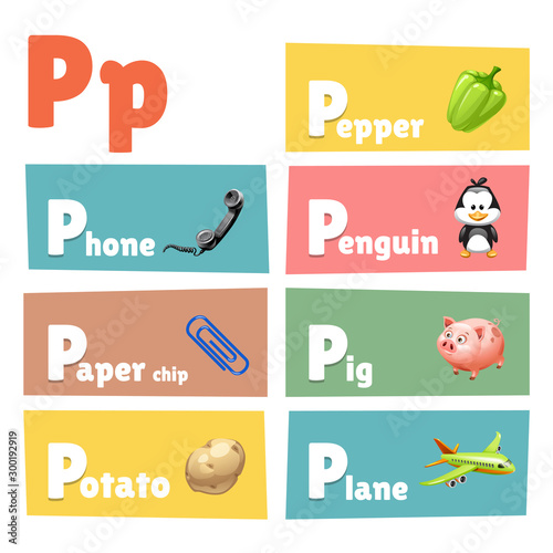 Detail P Letter Words Images Nomer 26