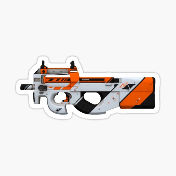 Detail P90 Asiimov Nomer 46