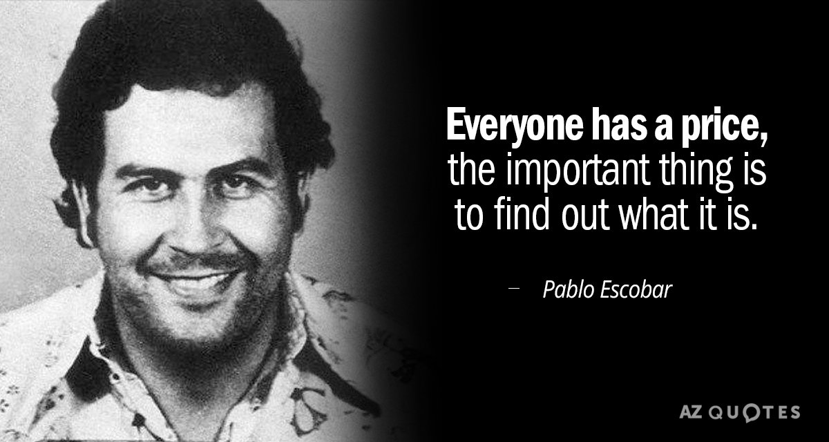 Pablo Escobar Quotes Indonesia - KibrisPDR