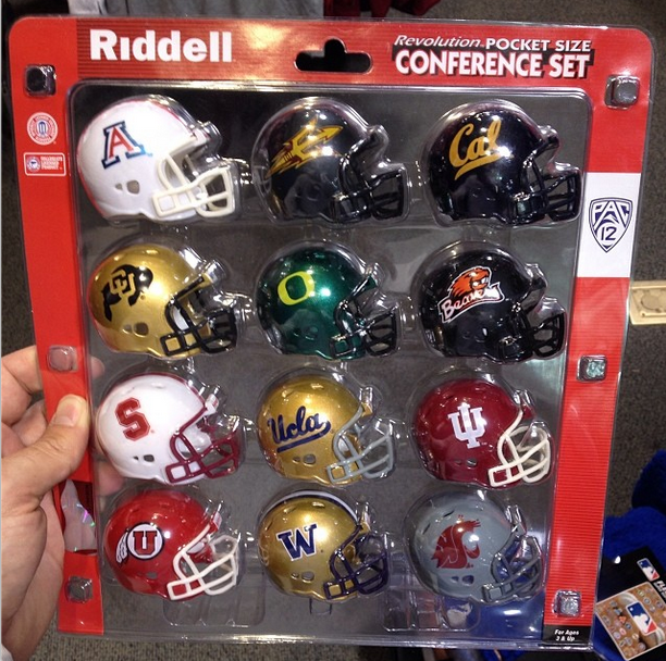 Detail Pac 12 Mini Helmets Nomer 4