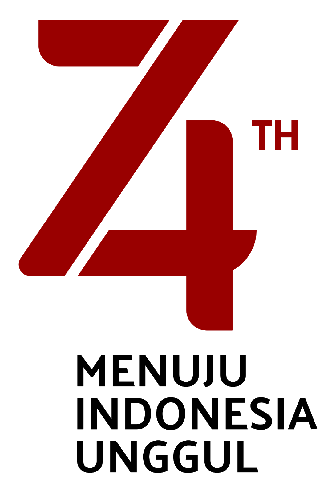 Logo Resmi Hut Ri 74 - KibrisPDR